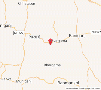 Map of Nandanapur, Bihar