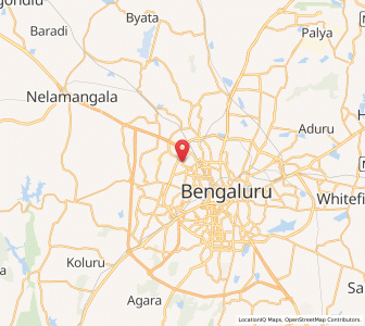 Map of NandiniLayout, Karnataka
