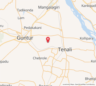 Map of Nandivelugu, Andhra Pradesh