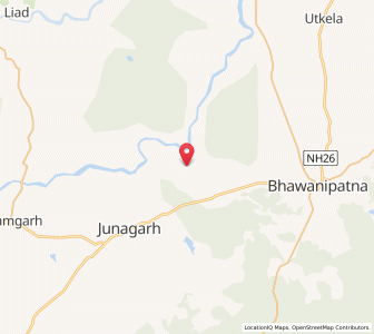 Map of Nandul, Chhattisgarh