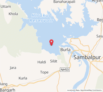 Map of Nanemahulpali, Odisha