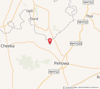 Map of Nangal Plot 14, Haryana