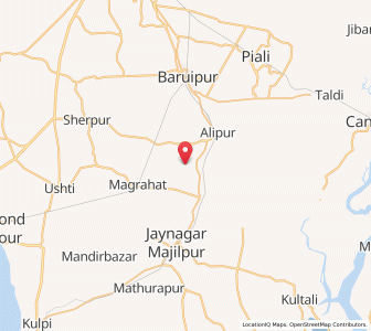 Map of Nankeldanga, West Bengal