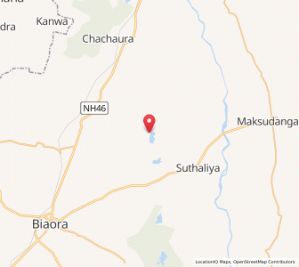 Map of Napanera, Madhya Pradesh