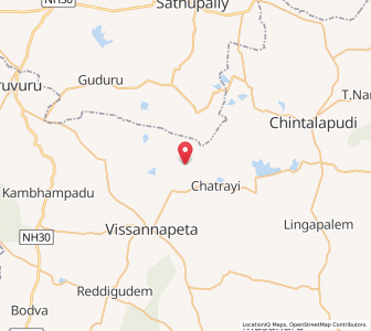 Map of Narasimharaopalem, Andhra Pradesh