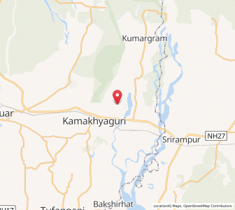 Map of Narathali, West Bengal