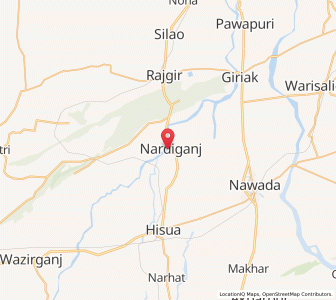 Map of Nardiganj, Bihar