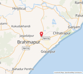 Map of Narendrapur, Odisha