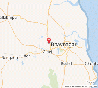 Map of Nari, Gujarat