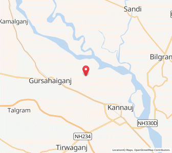 Map of Narindpur, Uttar Pradesh