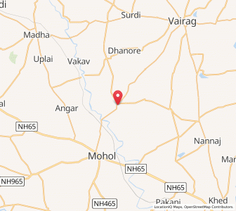 Map of Narkhed, Maharashtra