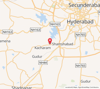 Map of Narkuda, Andhra Pradesh