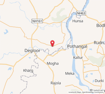 Map of Narngal Buzurg, Maharashtra