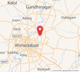 Map of Naroda, Gujarat