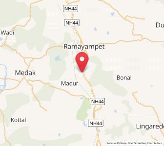 Map of Narsingi, Andhra Pradesh