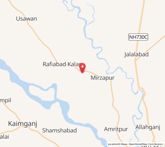 Map of Narsuia, Uttar Pradesh