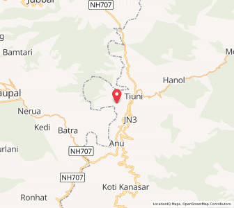 Map of Natang, Uttarakhand