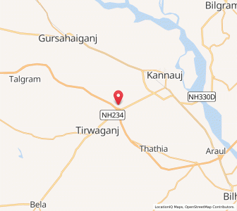 Map of Natha Purwa, Uttar Pradesh