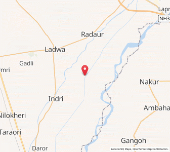 Map of Nathorl, Haryana