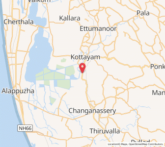 Map of Nattakam, Kerala