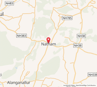 Map of Nattam, Tamil Nadu