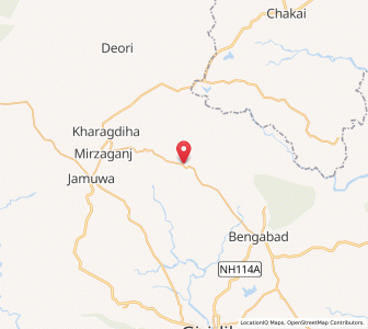 Map of Naudiha, Jharkhand