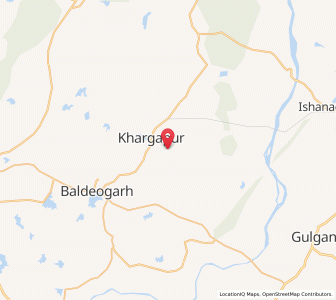 Map of Naurpara, Madhya Pradesh