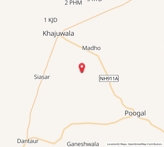 Map of Naushehra, Rajasthan