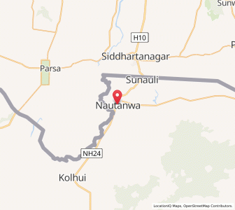 Map of Nautanwa, Uttar Pradesh