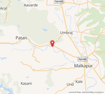 Map of Navdi, Maharashtra