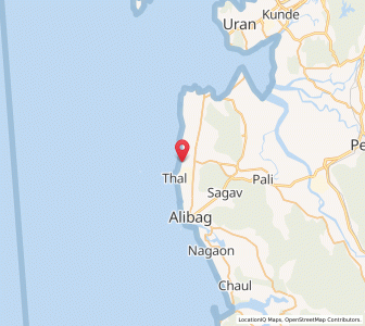Map of Navedar, Maharashtra