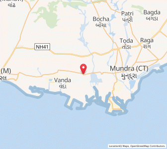 Map of Navinal, Gujarat