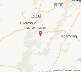 Map of Nawab Basoda, Madhya Pradesh