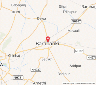 Map of Nawabganj, Uttar Pradesh