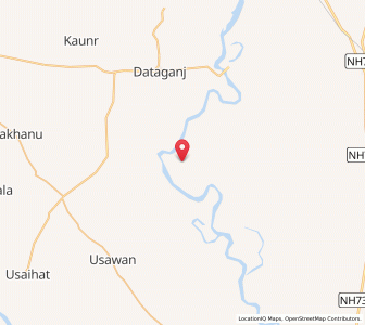 Map of Nawada Badan, Uttar Pradesh