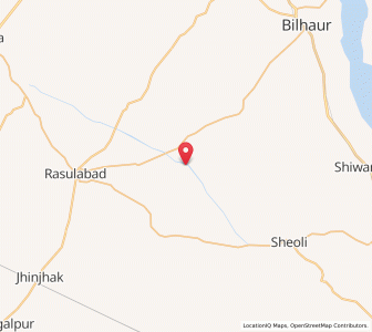 Map of Nawada Chat, Uttar Pradesh