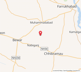 Map of Nawada Doim, Uttar Pradesh