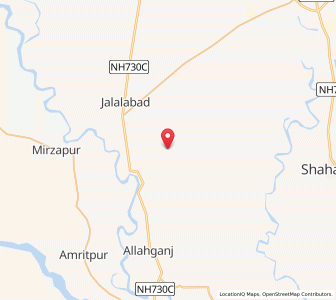Map of Nawadia, Uttar Pradesh