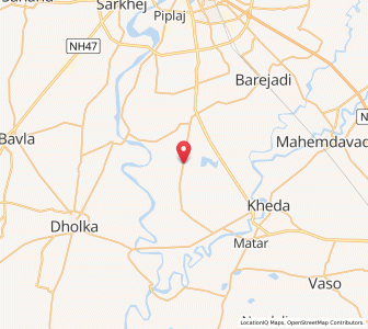 Map of Nawagam, Gujarat