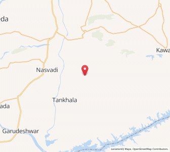 Map of Nawagan, Gujarat