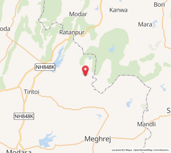 Map of Nawagaon, Gujarat
