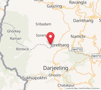 Map of Naya Bāzār, Sikkim