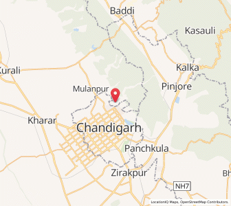 Map of Naya Gaon, Punjab