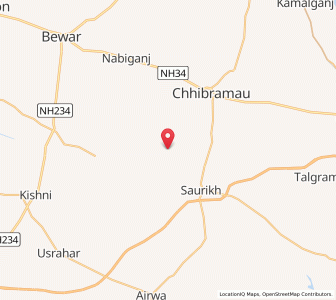 Map of Naya Nagla, Uttar Pradesh