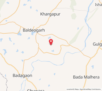 Map of Nayagaou, Madhya Pradesh