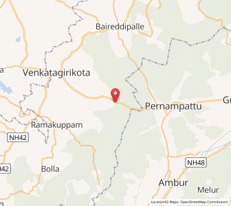 Map of Nayakkaneri, Andhra Pradesh