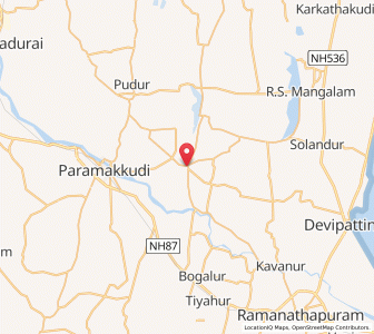 Map of Nayinarkovil, Tamil Nadu