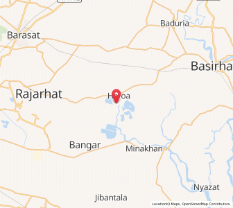 Map of Nazarhagar, West Bengal