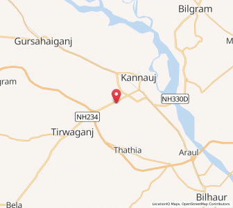 Map of Nazrapur, Uttar Pradesh