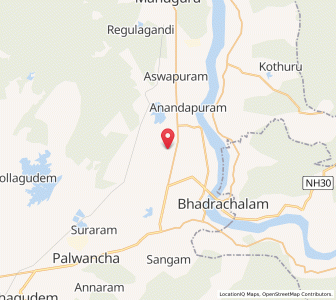Map of Nellipaka, Andhra Pradesh